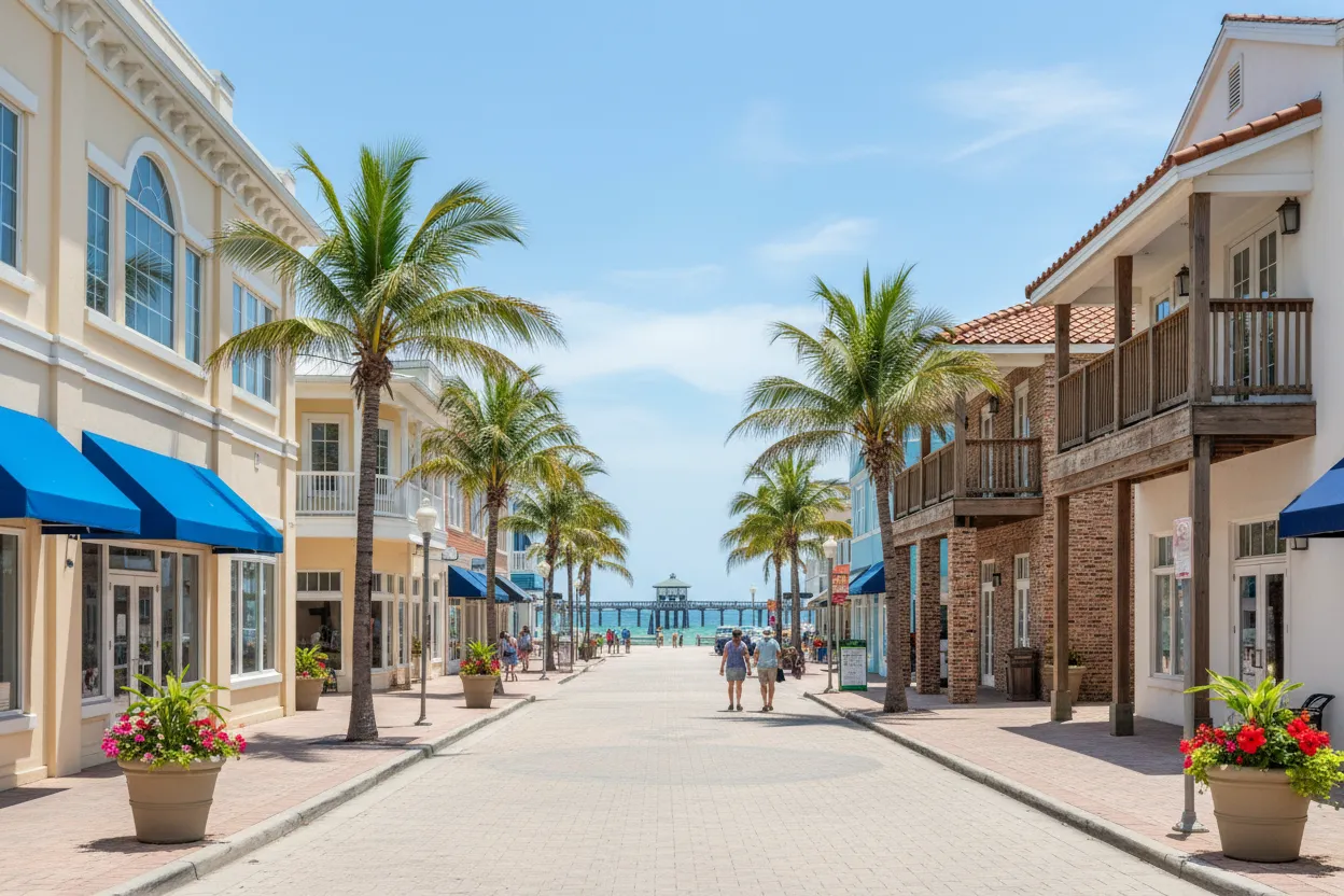 Downtown Cocoa Beach